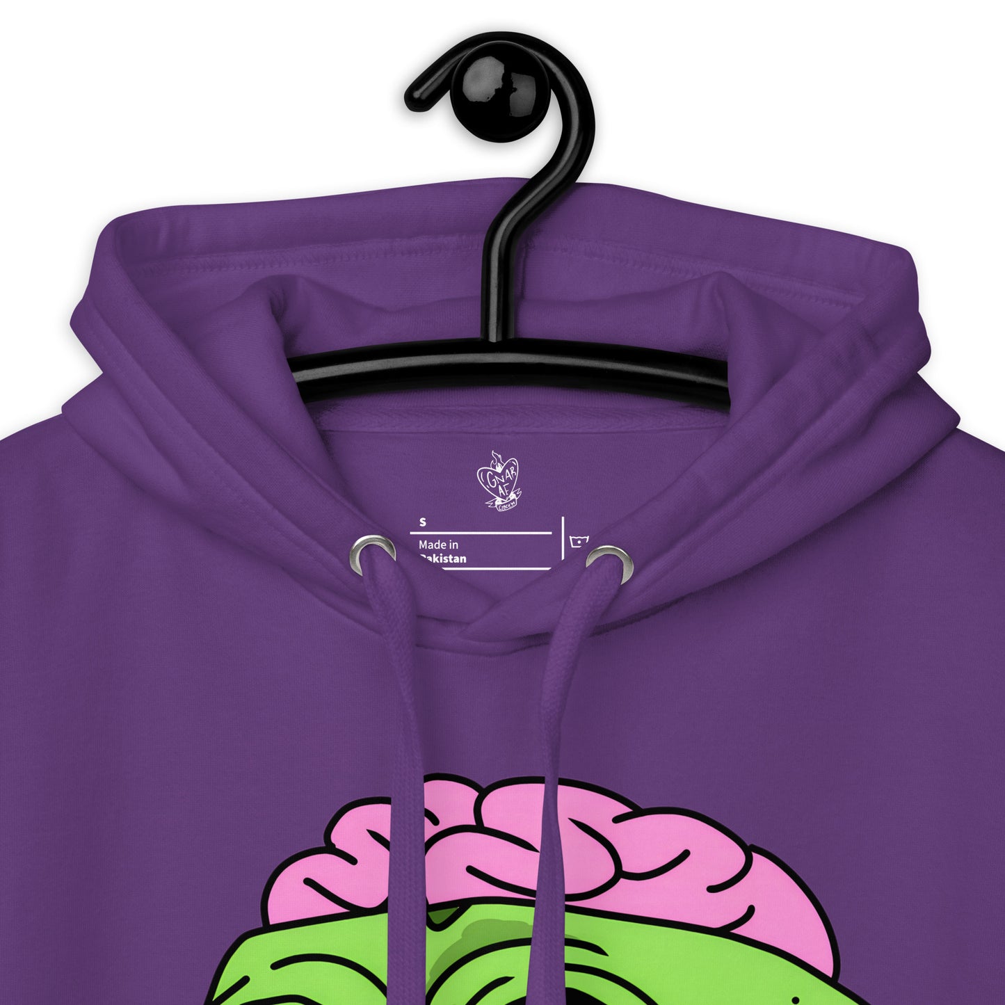 Sick Creepz Brain Skull GnarFather Unisex Hoodie