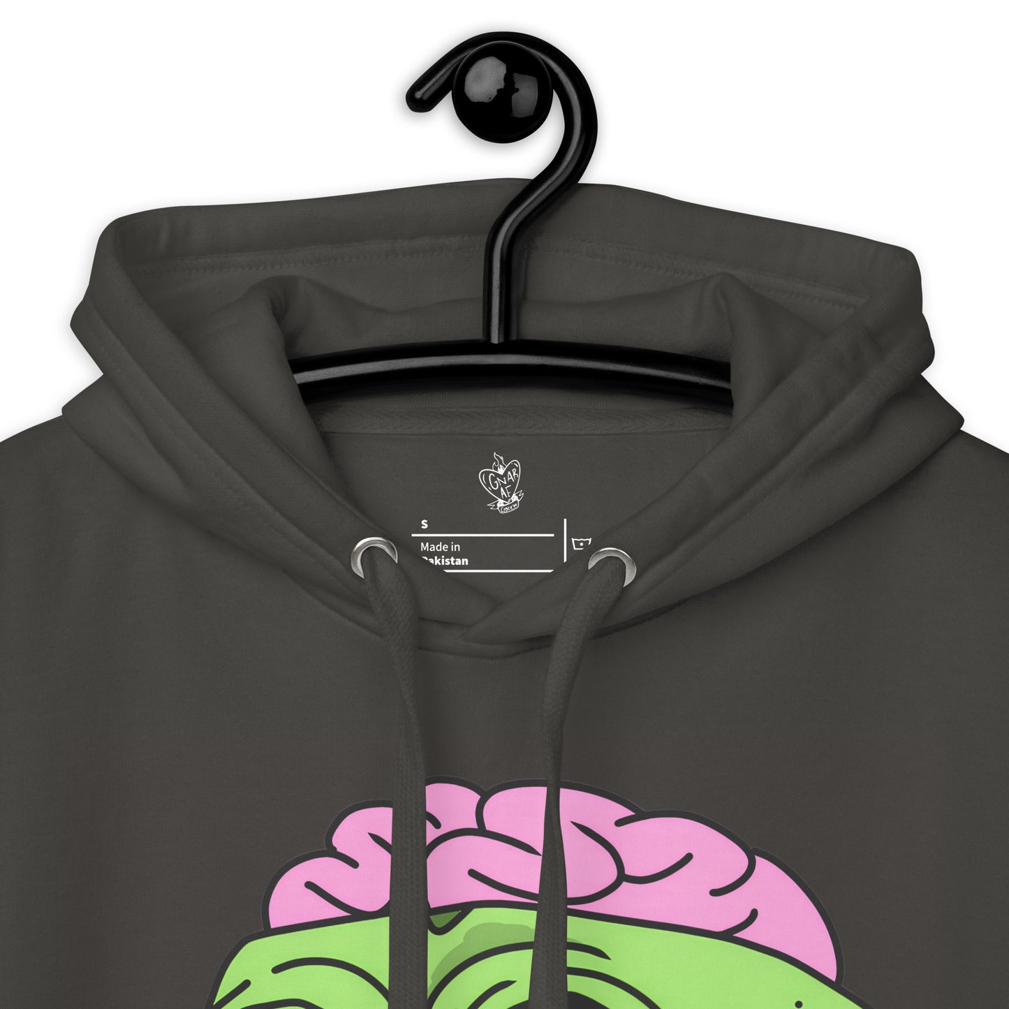 Sick Creepz Brain Skull GnarFather Unisex Hoodie