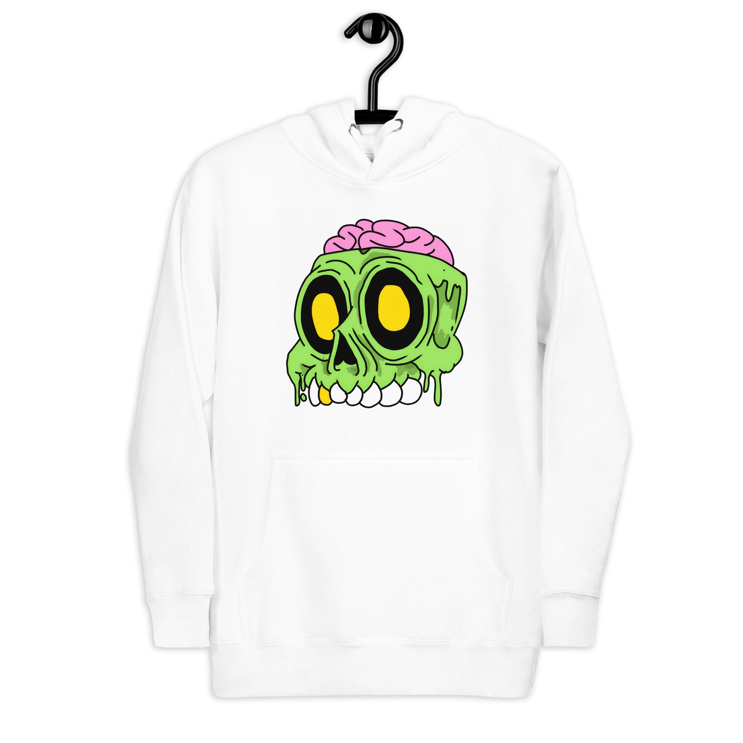 Sick Creepz Brain Skull GnarFather Unisex Hoodie