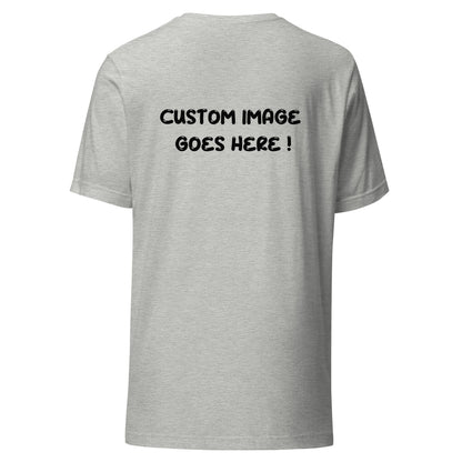 SGK Unisex t-shirt custom back