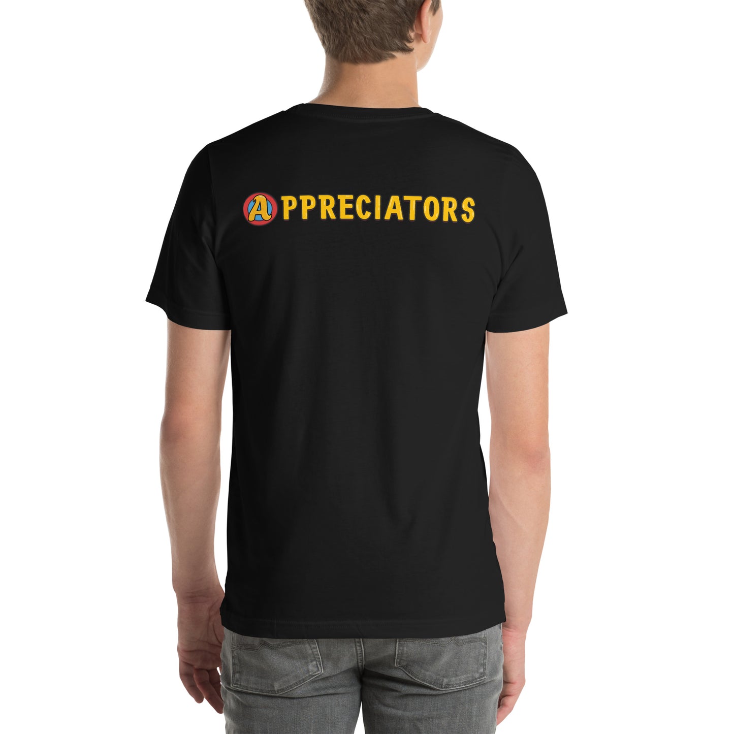 The Appreciators "A" Logo Back Unisex t-shirt