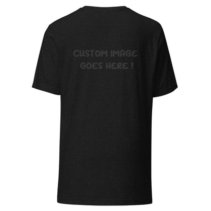 SGK Unisex t-shirt Custom Logo back