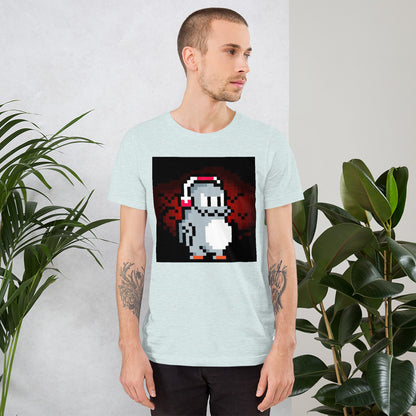 Pingüinos Pixel #5, Camiseta unisex, meitman#4682