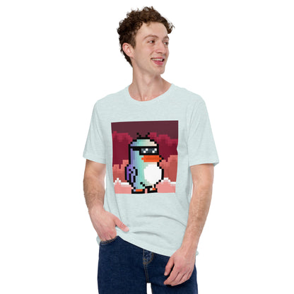 Pixel Penguins #242, Camiseta unisex, meitman#4682