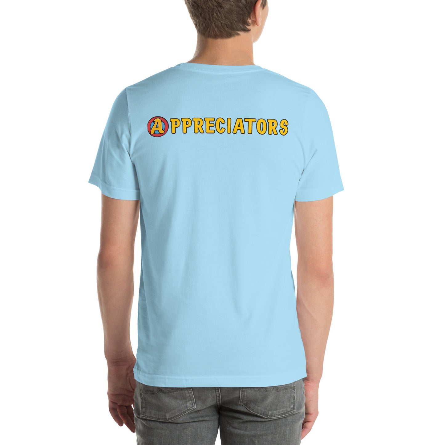 The Appreciators "A" Logo Back Unisex t-shirt