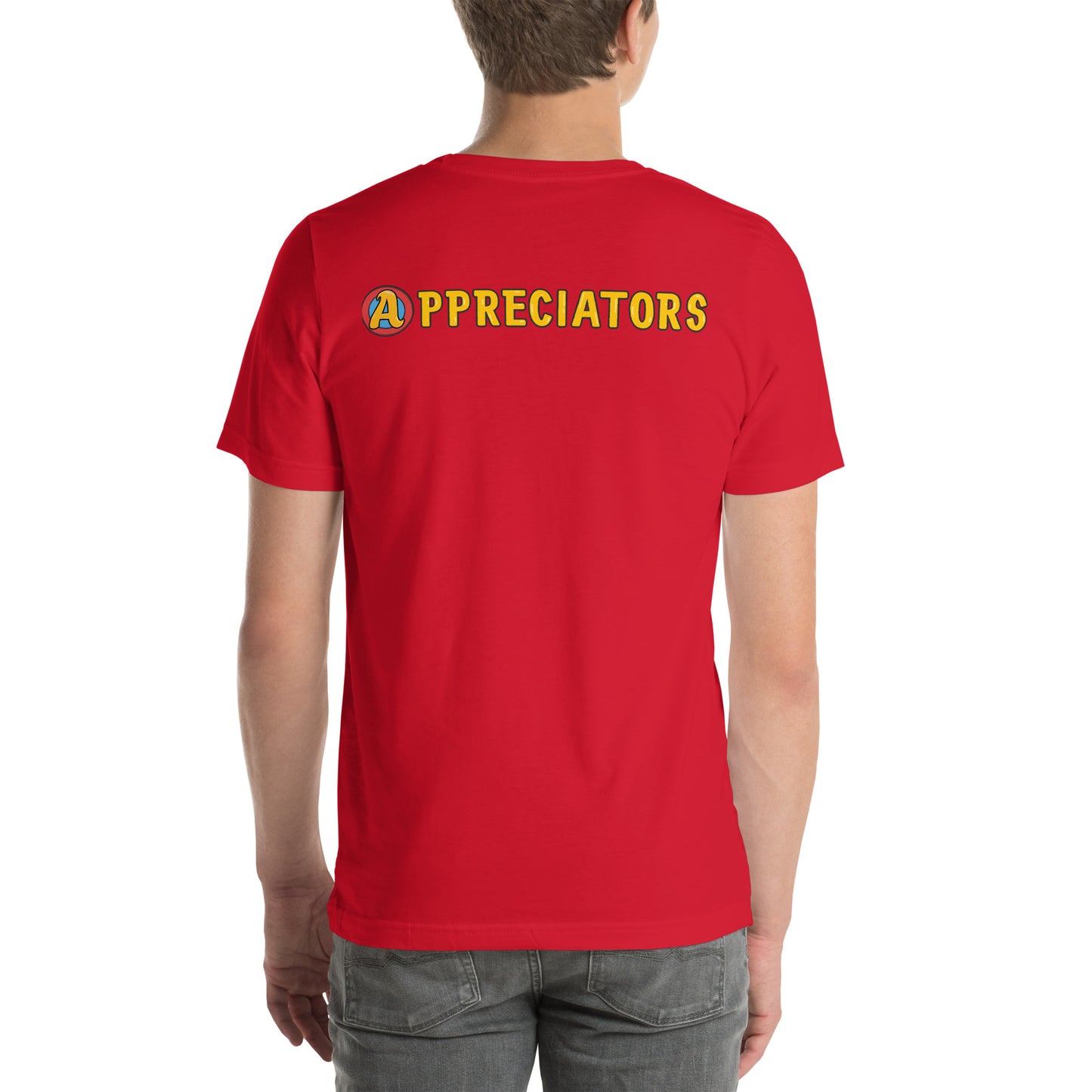 The Appreciators "A" Logo Back Unisex t-shirt