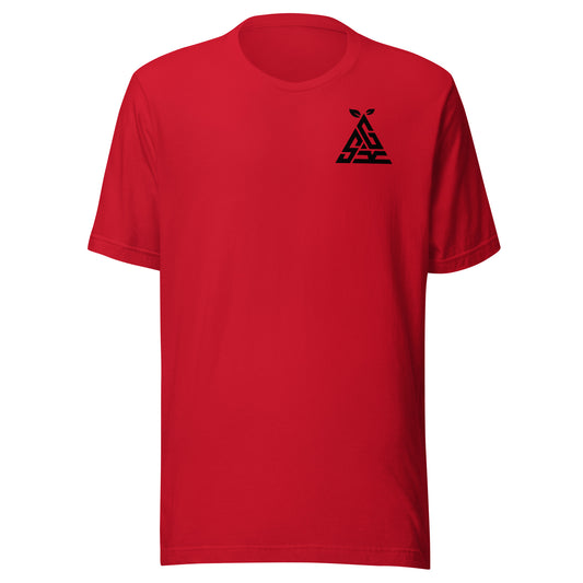 Camiseta SGK unisex con logo personalizado en la espalda