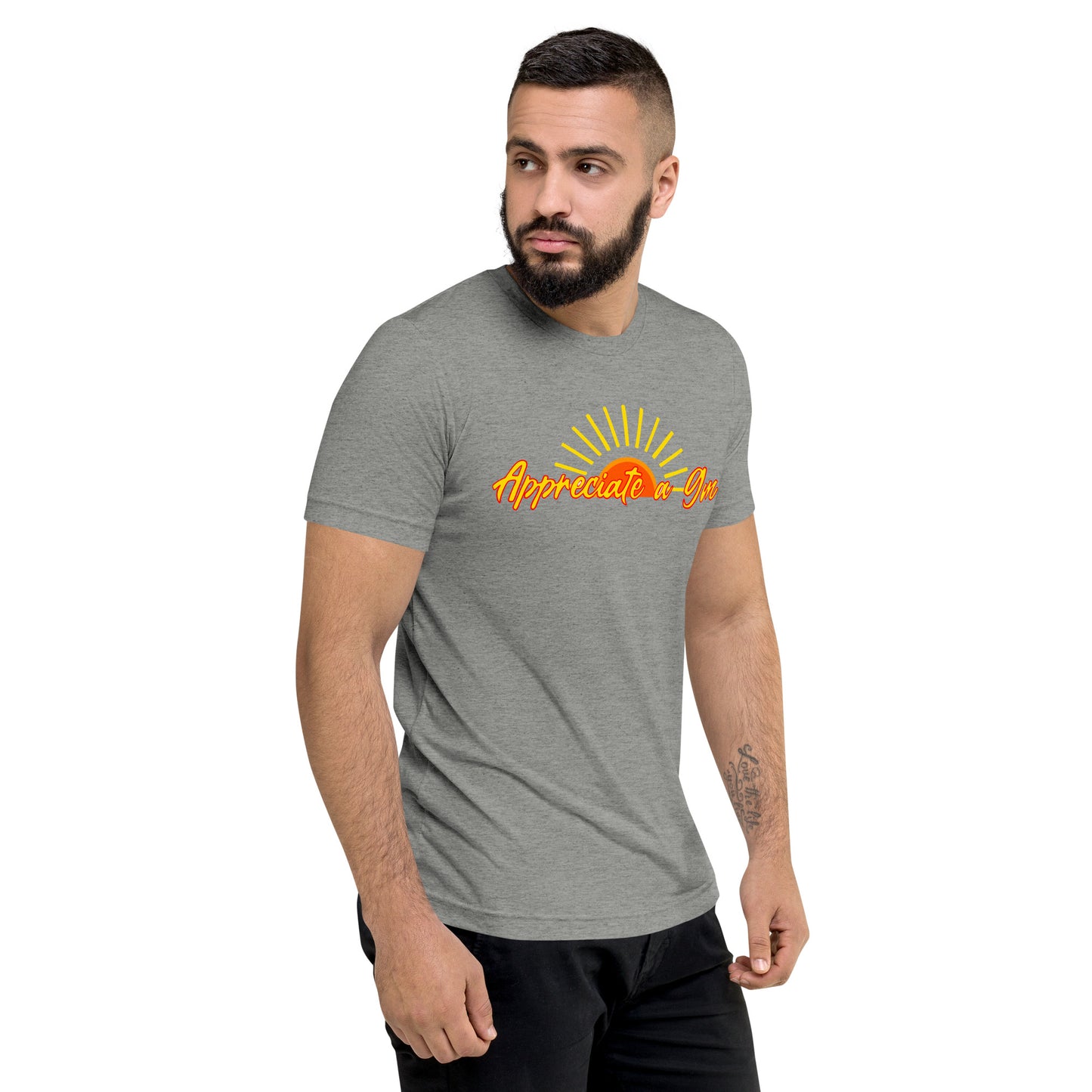 The Appreciators Appreciate a GM Front Short sleeve TriBlend T-shirt