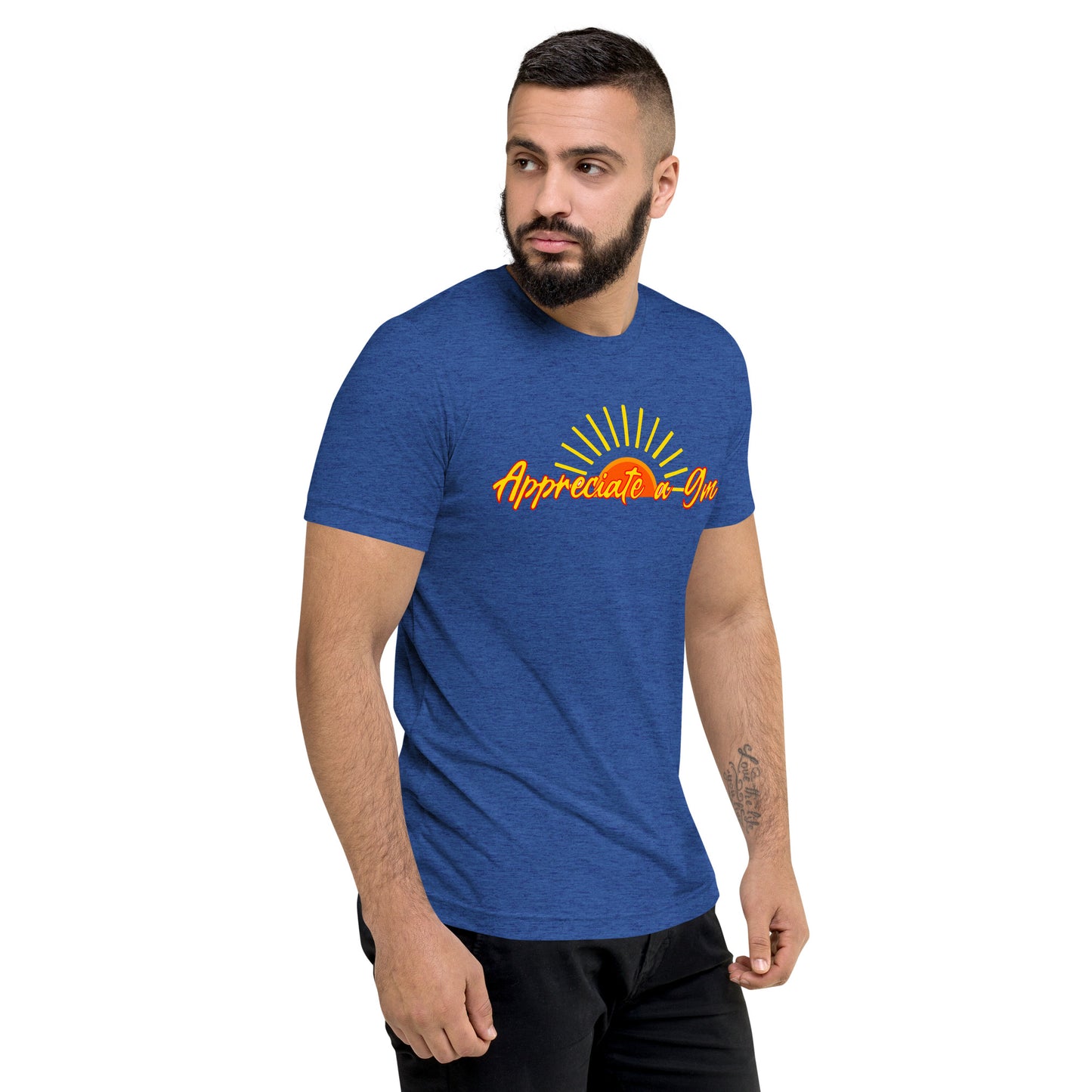 The Appreciators Appreciate a GM Front Short sleeve TriBlend T-shirt