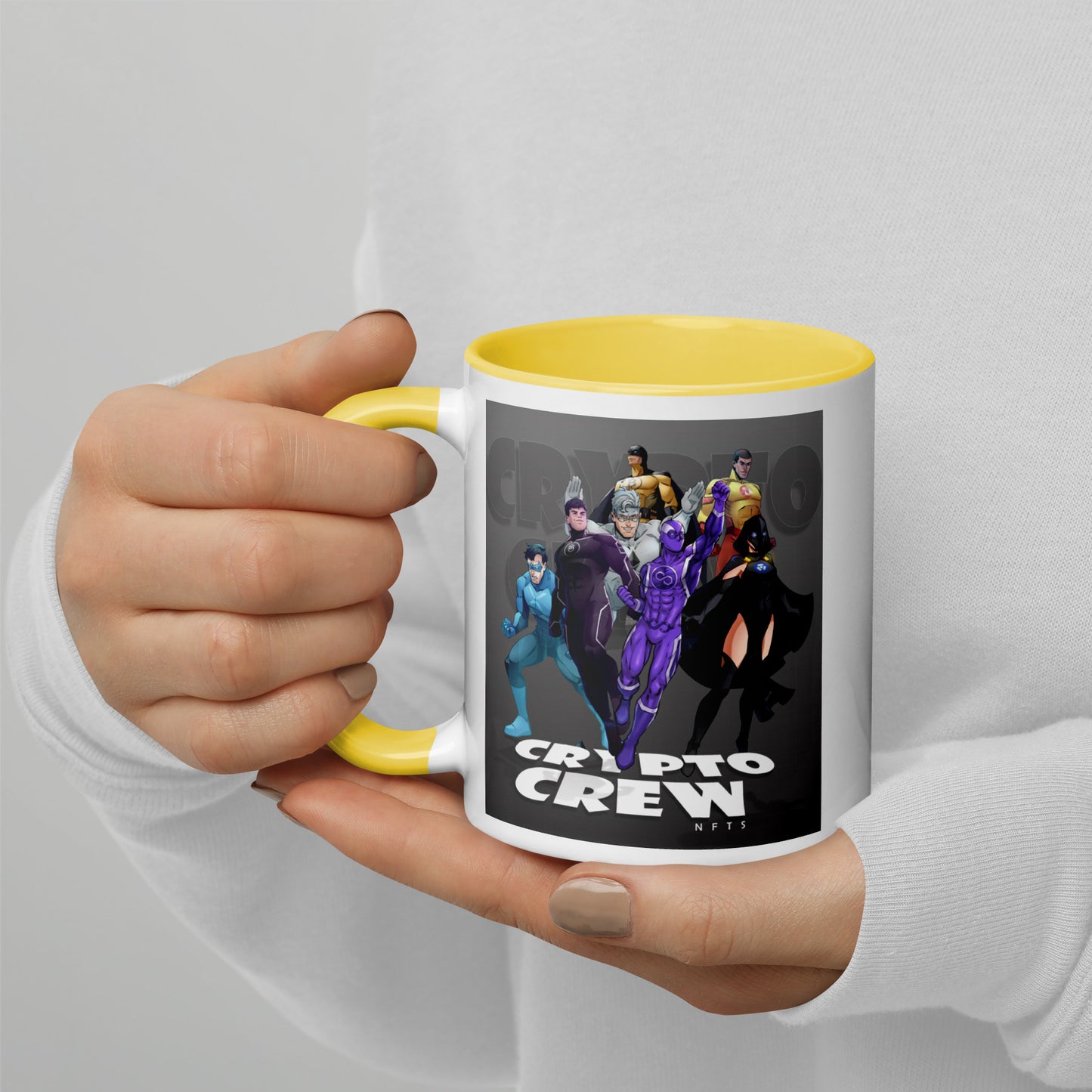 Crypto Crew - Mug with a Splash of Color
