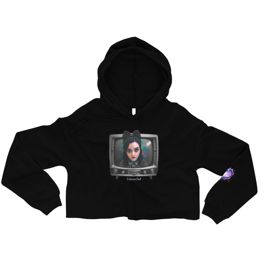 Val TV Crop Hoodie