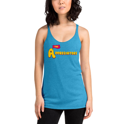 The Appreciators "A" Flag Women's Racerback Tank