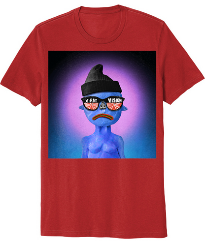 Toks #4877 Camiseta de algodón orgánico Nightman